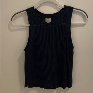 Target a new day Dark Blue Knit Tank Top